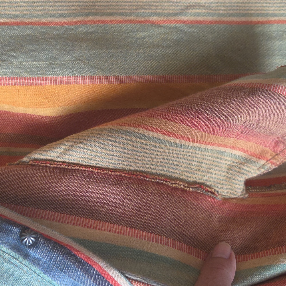 SILVERADO ,THE ASHLEY DUSTER SERAPE Jeans Vibrant Multicolor Jacket,SZ XS. - Picture 6 of 9